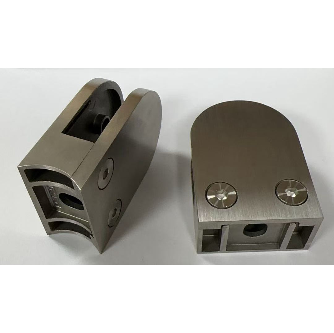 شاور روم ڈیک آنگن ریلنگ ہارڈ ویئر لوازمات منی گلاس فٹنگ کلیمپ گلاس ہولڈر سیڑھی ریلنگ گلاس کلپ